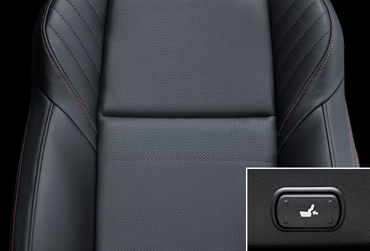 Leather Seats with Lumbar Support